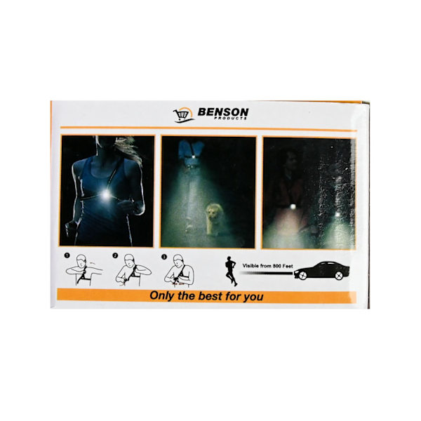 Reflexväst med LED-ljus