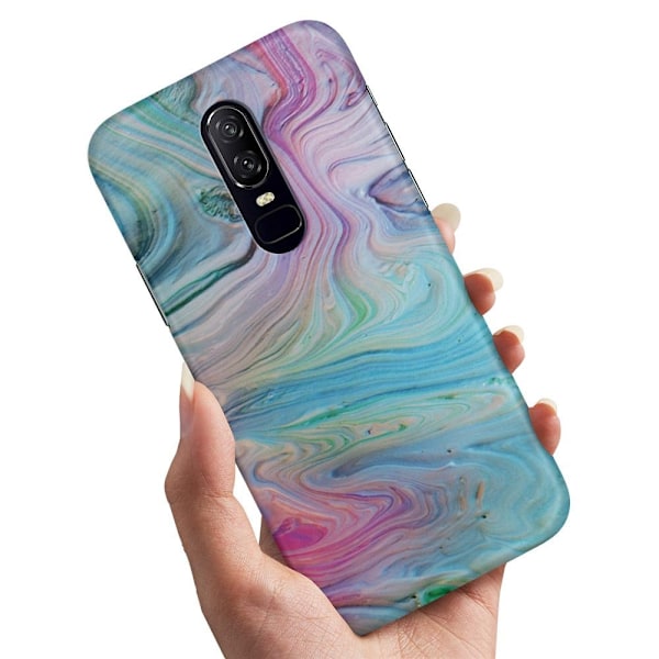 OnePlus 7 - Skal/Mobilskal Målarfärg Mönster