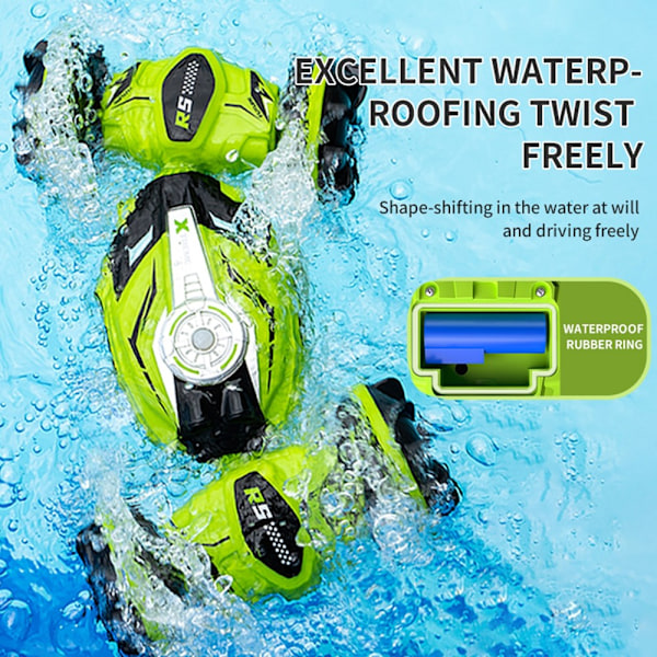 Radio-ohjattava Auto / Temppuauto – RC Green