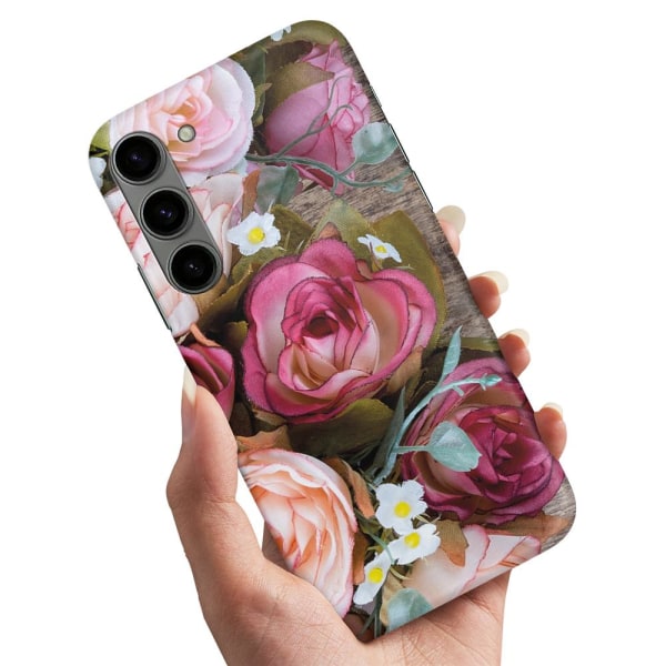 Samsung Galaxy S23 - Deksel/Mobildeksel Blomster