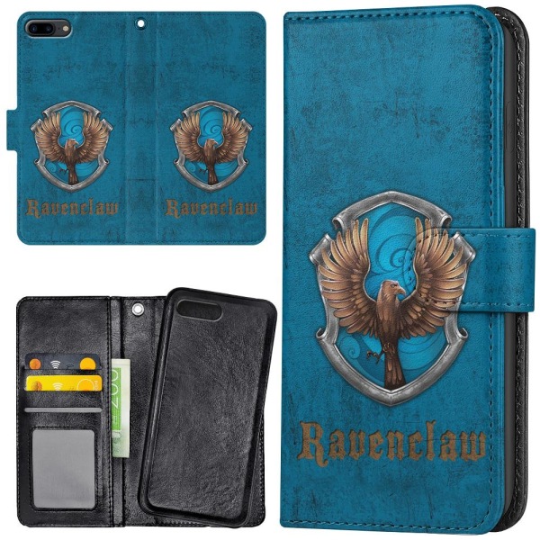 iPhone 7/8 Plus - Plånboksfodral/Skal Harry Potter Ravenclaw