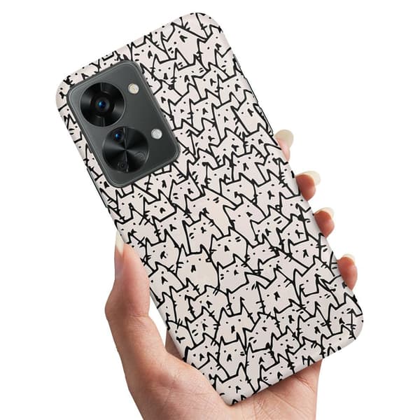 Deksel / Mobildeksel til OnePlus Nord 2T - Kattgruppe
