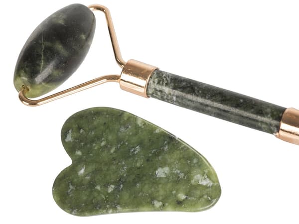 Jade Massage Roller / Gua Sha Ansiktsmassage - Massera ansiktet