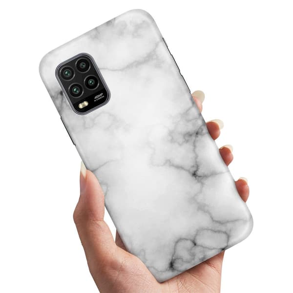 Cover / Mobilcover til Xiaomi Mi 10 Lite - Marmor Multicolor