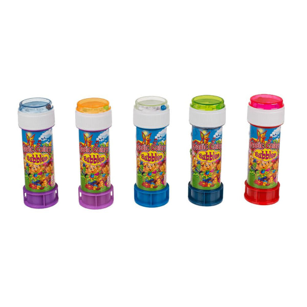 4-Pack såpebobler med puslespill / festbobler - 2x60 ml Multicolor