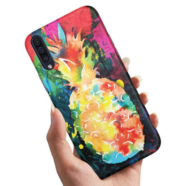Xiaomi Mi 9 - Skal/Mobilskal Regnbåg Ananas