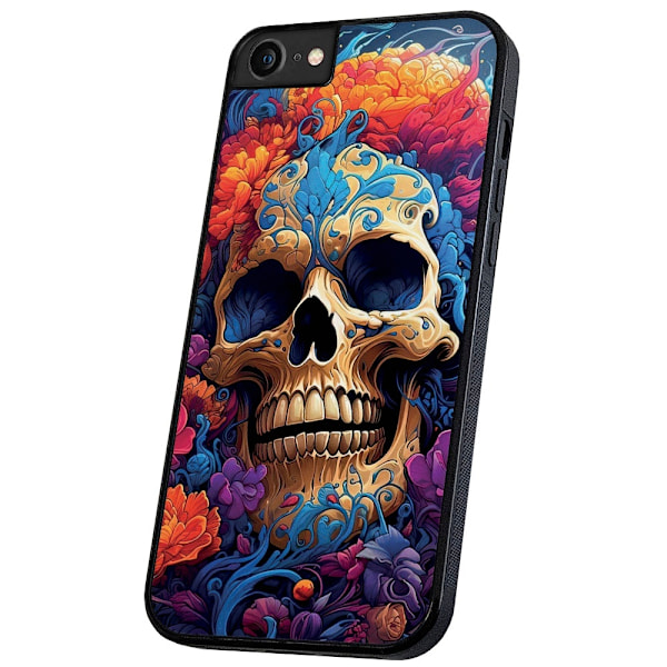 iPhone 16e/17e - Deksel/Mobildeksel Skull