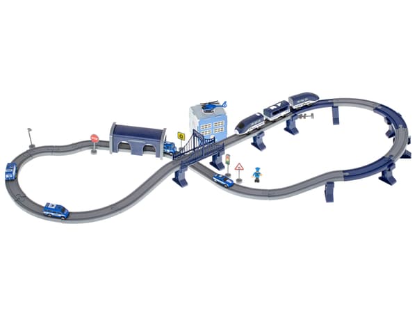 Elektriska polisbilar med 92 element ~300 cm