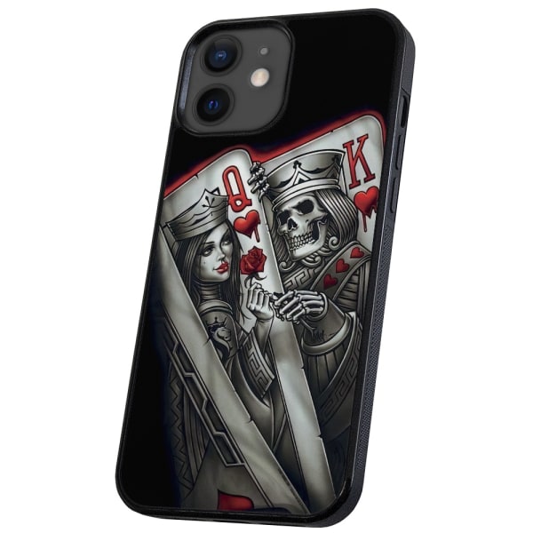 iPhone 11 - Cover/Mobilcover King Queen Kortspil