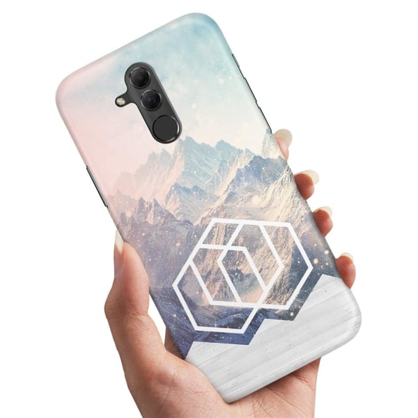 Huawei Mate 20 Lite - Cover/Mobilcover Kunst Bjerg