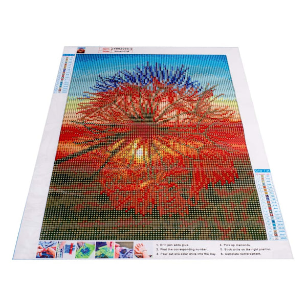 Diamantbroderi mosaik set 5D maskros