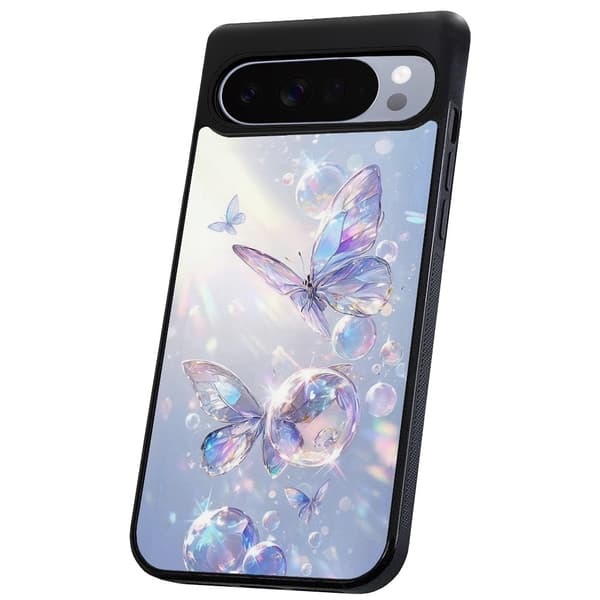 Google Pixel 10 Pro XL - Deksel/Mobildeksel Butterflies