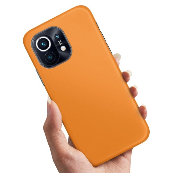 Xiaomi Mi 11 - Skal/Mobilskal Orange Orange