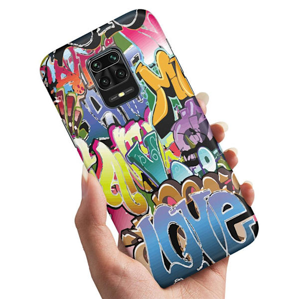 Deksel / Mobildeksel til Xiaomi Redmi Note 9 Pro - Graffiti