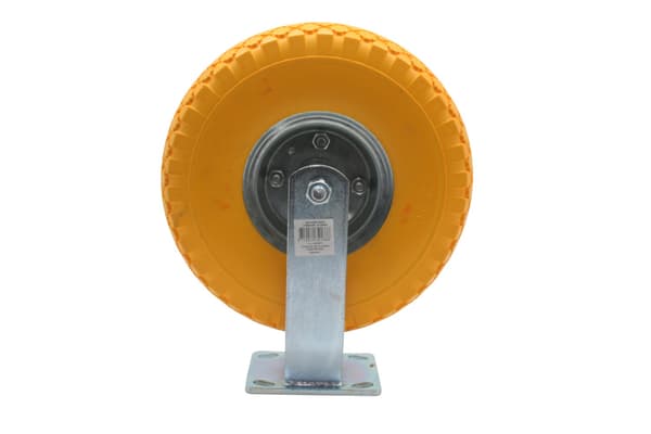 Fasta hjul + PU däck 10" 3.00–4"