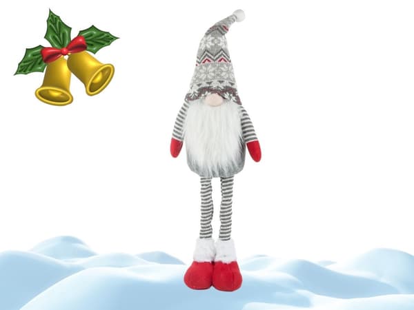 Julspöke spökteleskop reguised ben 50 - 70cm Grey