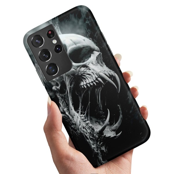 Samsung Galaxy S21 Ultra - Deksel/Mobildeksel Skull