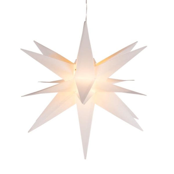Joulutähti / Langaton LED-lamppu – Joulukoriste Warm white
