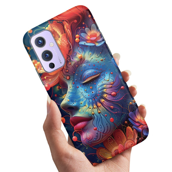OnePlus 9 Pro - Cover/Mobilcover Psychedelic