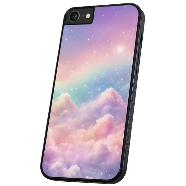 iPhone 16e/17e - Kuoret/Suojakuori Rainbow Clouds