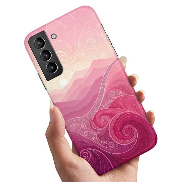 Deksel / Mobildeksel til Samsung Galaxy S21 - Pink Hills