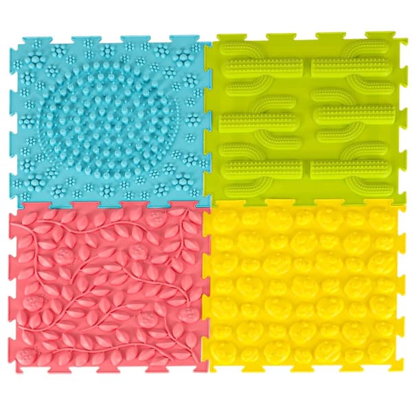 Montessori ortopedisk sensorisk pusselmatta