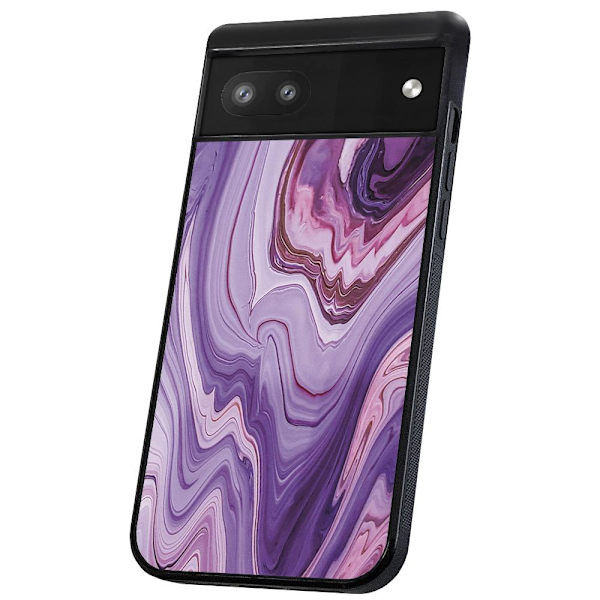 Google Pixel 6A - Deksel/Mobildeksel Marmor