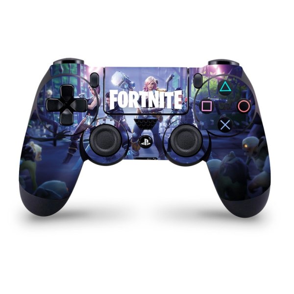 Fortnite Skin - Playstation 4 / PS4 Kontroll Dekal - Olika Motiv MultiColor 12