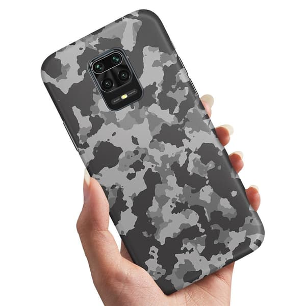 Deksel / Mobildeksel til Xiaomi Redmi Note 9 Pro - Kamuflasje