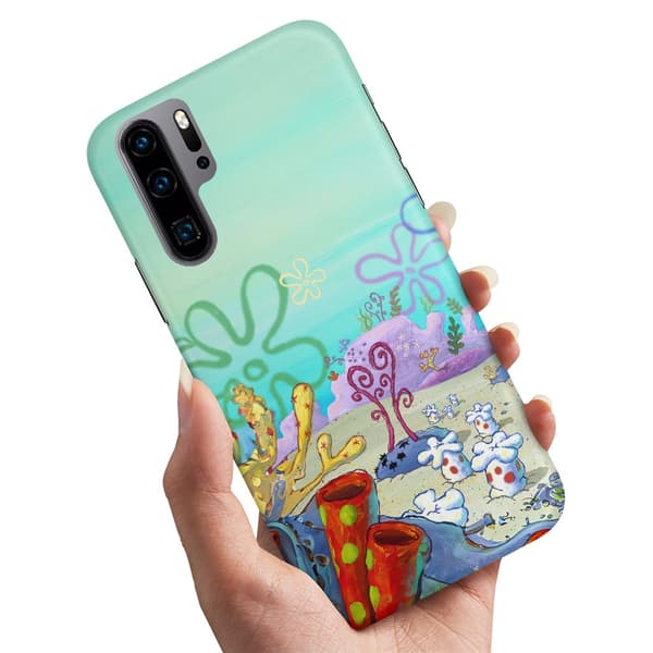 Deksel / Mobildeksel til Huawei P30 Pro - Svampebob