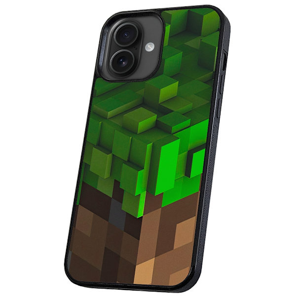 iPhone 16 - Deksel/Mobildeksel Minecraft
