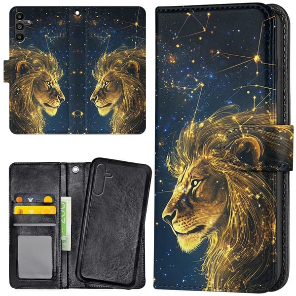 Samsung Galaxy S26 FE - Plånboksfodral/Skal Lion