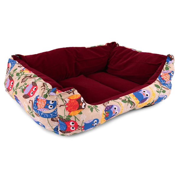 Kattbädd / Hundbädd - Sovplats för katter & hundar MultiColor XL