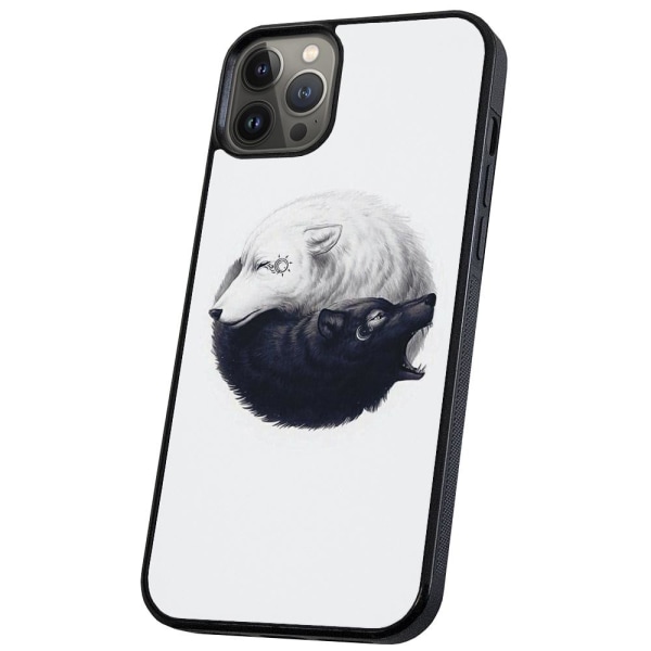 iPhone 11 Pro - Cover/Mobilcover Yin & Yang Ulve Multicolor
