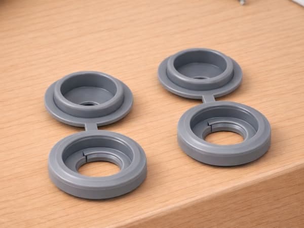 Skruvskydd 100 st möbel Grey