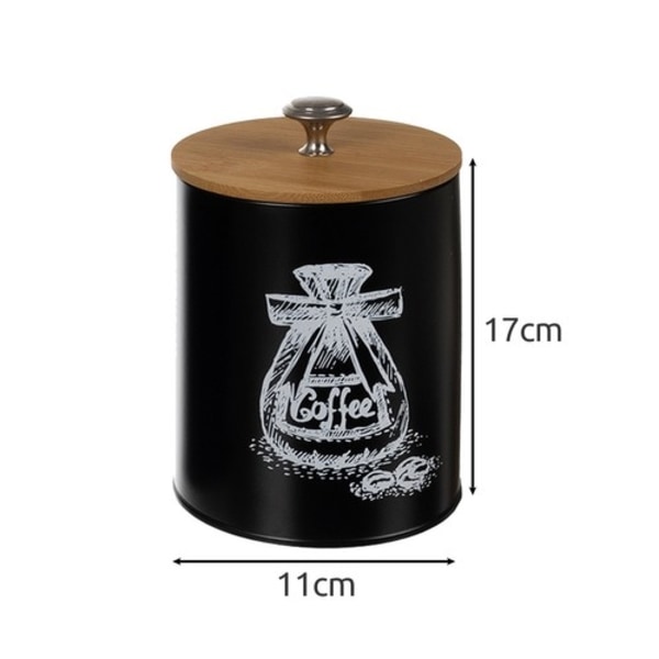 Köksbehållare / Matförvaring - Kaffe, te, salt, socker - 4-delar