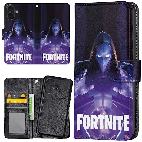 iPhone 16 - Plånboksfodral/Skal Fortnite