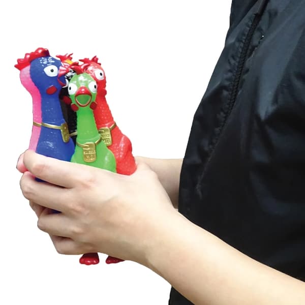 Pipende Kylling Legetøj - Squeeze Me - Mini