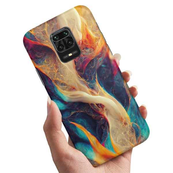 Deksel / Mobildeksel til Xiaomi Redmi Note 9 Pro - Abstrakt Mønster