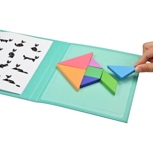 Magnetisk puslespil / kognitivt legetøj til børn - pædagogisk
