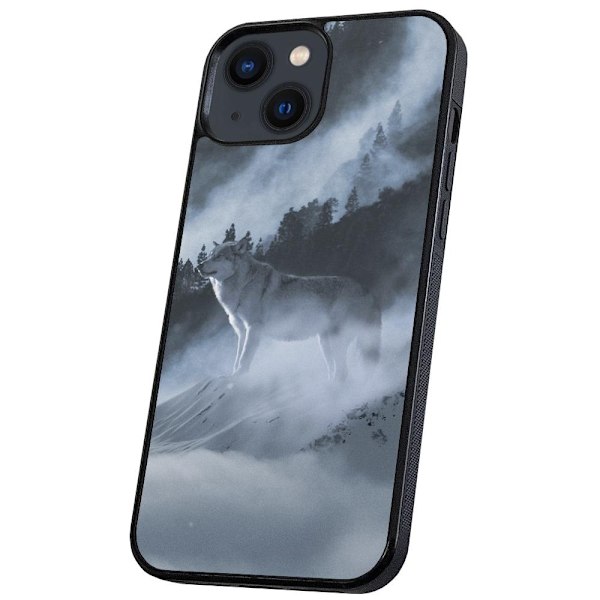 iPhone 13 Mini - Skal/Mobilskal Arctic Wolf