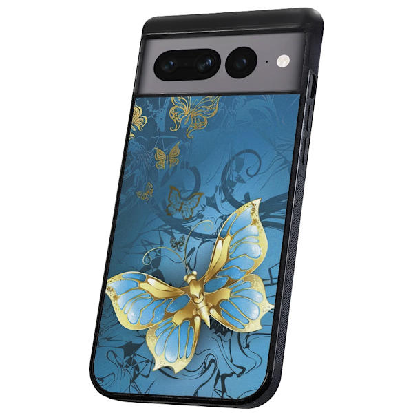 Google Pixel 9 Pro XL - Cover/Mobilcover Sommerfugle