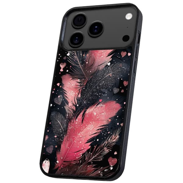 iPhone 17 / 18 Pro Max - Cover/Mobilcover Feathers