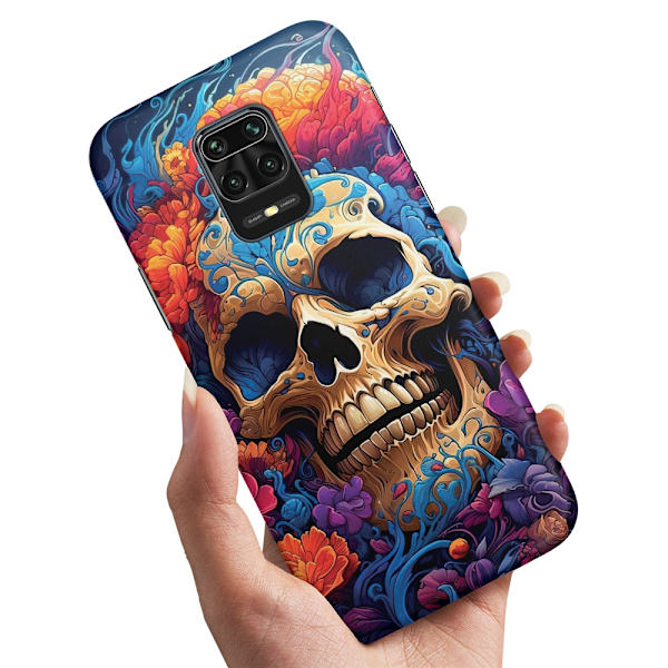 Xiaomi Redmi Note 9 Pro - Skal/Mobilskal Skull