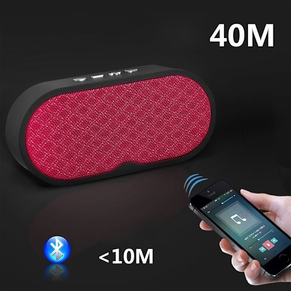 Bluetooth 5.0 Högtalare - Mini Trådlös Svart