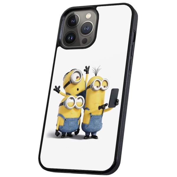 iPhone 13 Pro Max - Deksel/Mobildeksel Minions Multicolor