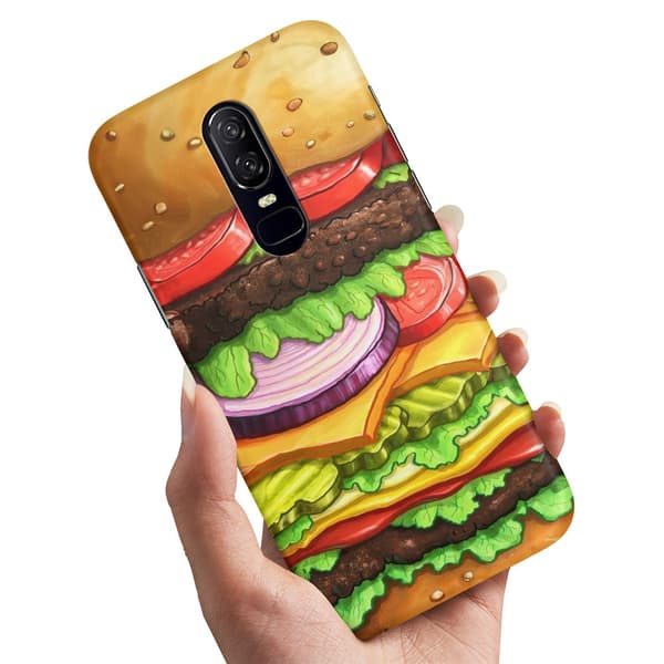 Cover / Mobilcover til OnePlus 8 - Hamburger