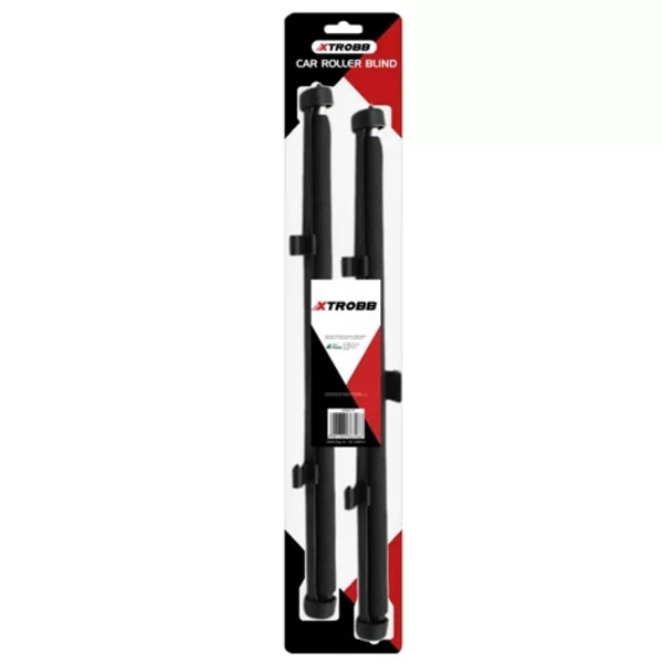2-Pack - Solskydd Rullgardin för Bil - 41x46 cm