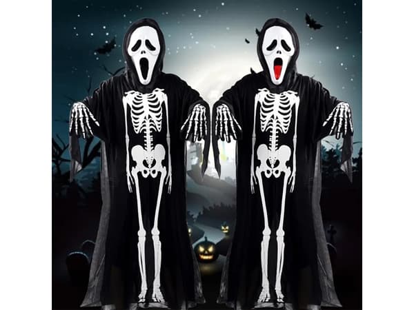 Skelettdräkt / Skelett Dräkt - Halloween