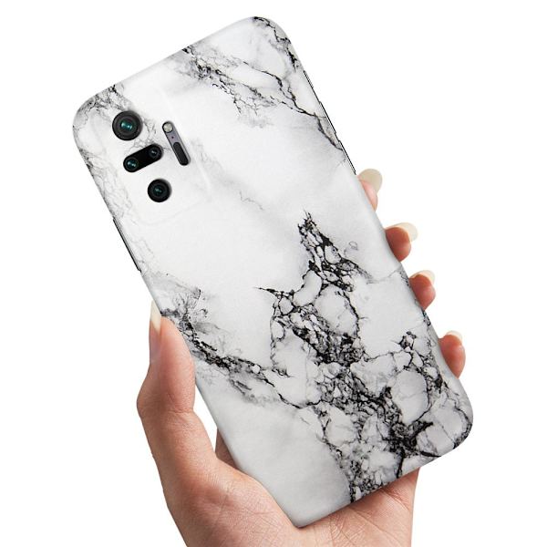 Deksel / Mobildeksel til Xiaomi Redmi Note 10 Pro - Marmor